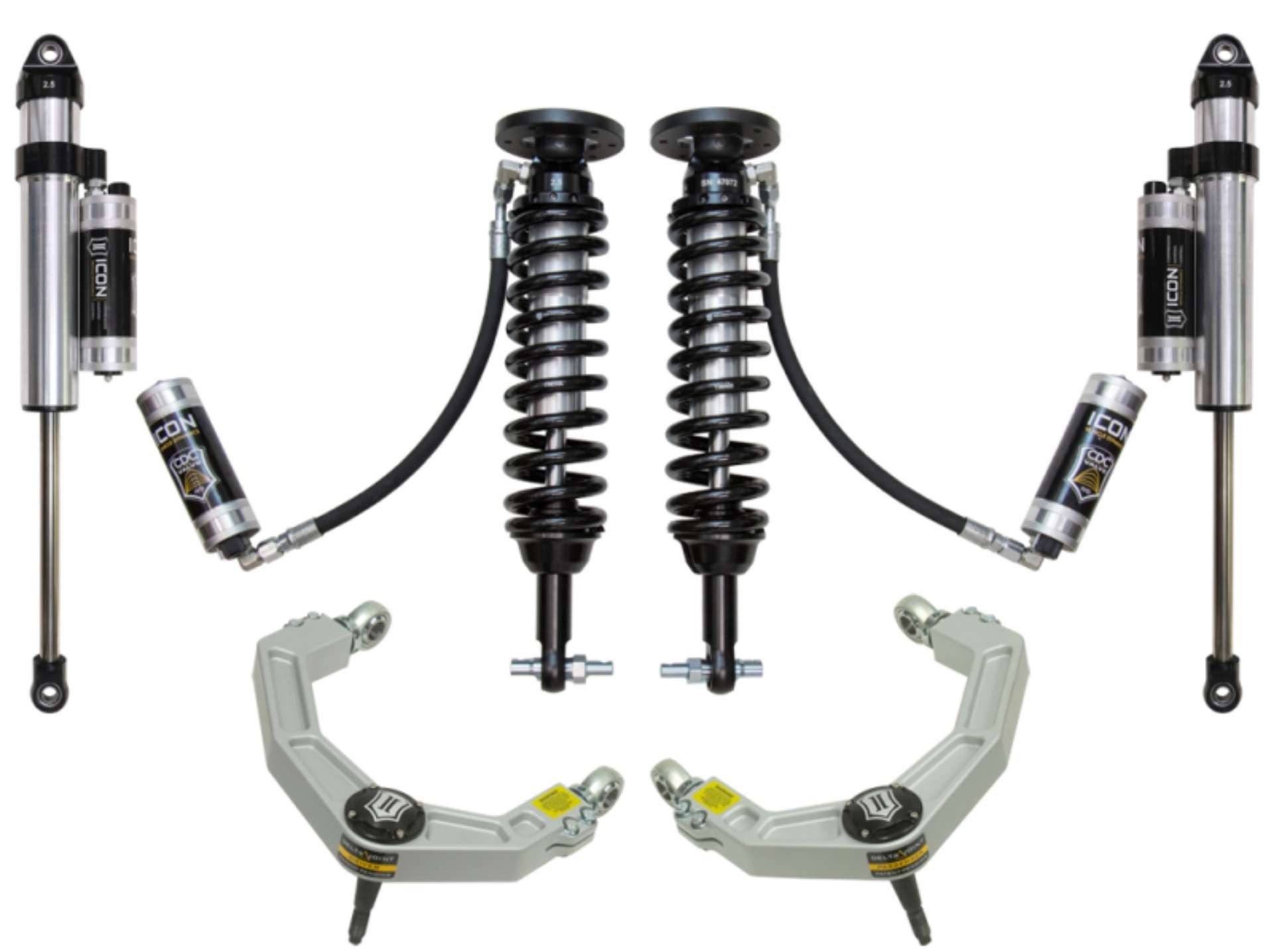 Picture of ICON 2015+ Ford F-150 2WD 1-75-3in Stage 5 Suspension System w-Billet Uca