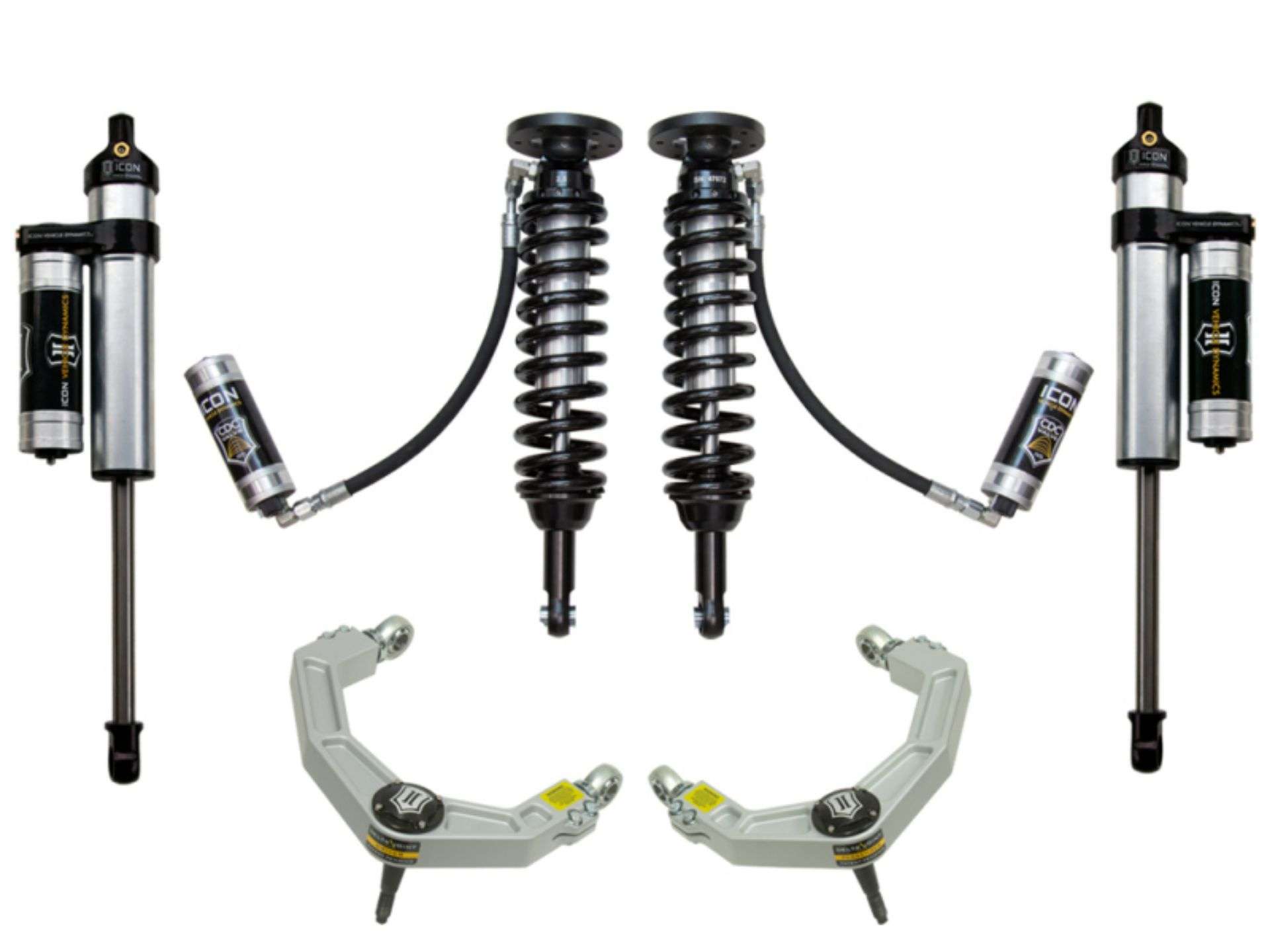 Picture of ICON 09-13 Ford F-150 2WD 1-75-2-63in Stage 4 Suspension System w-Billet Uca