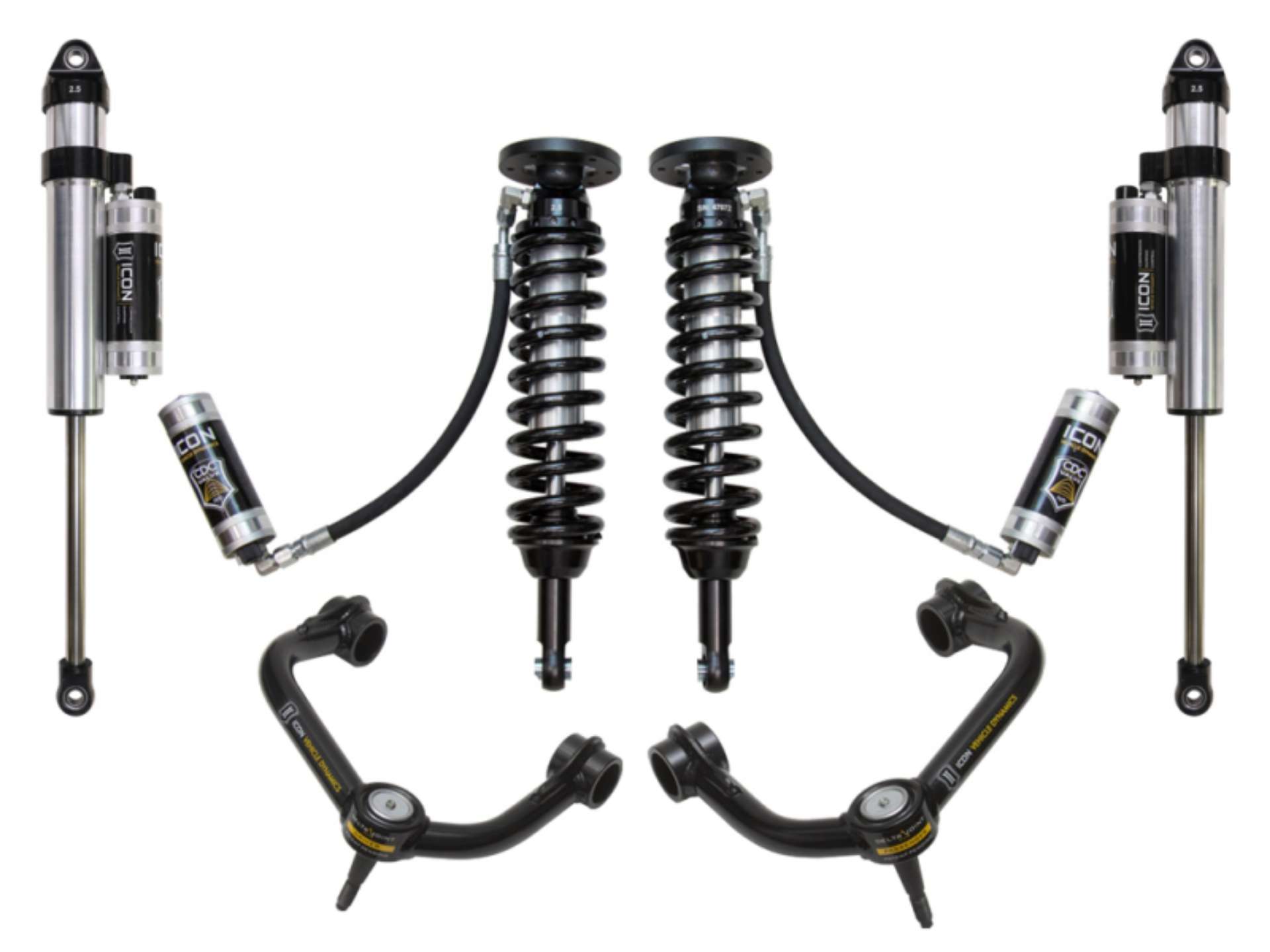 Picture of ICON 09-13 Ford F-150 4WD 1-75-2-63in Stage 5 Suspension System w-Tubular Uca