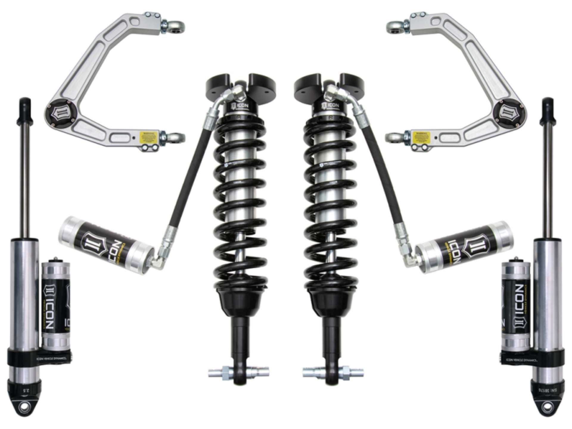 Picture of ICON 2019+ GM 1500 1-5-3-5in Stage 3 Suspension System w-Billet Uca