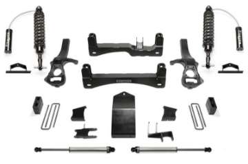 Picture of Fabtech 19-20 GM K1500 P-U w-Trail Boss-At4 Pkg Diesel 4in Perf Sys w-Dl 2-5 Resi & 2-25