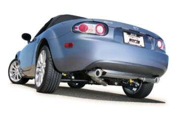 Picture of Borla 06-14 Mazda MX-5 Miata 2-0L RWD Twin-Tip Cat Back Exhaust