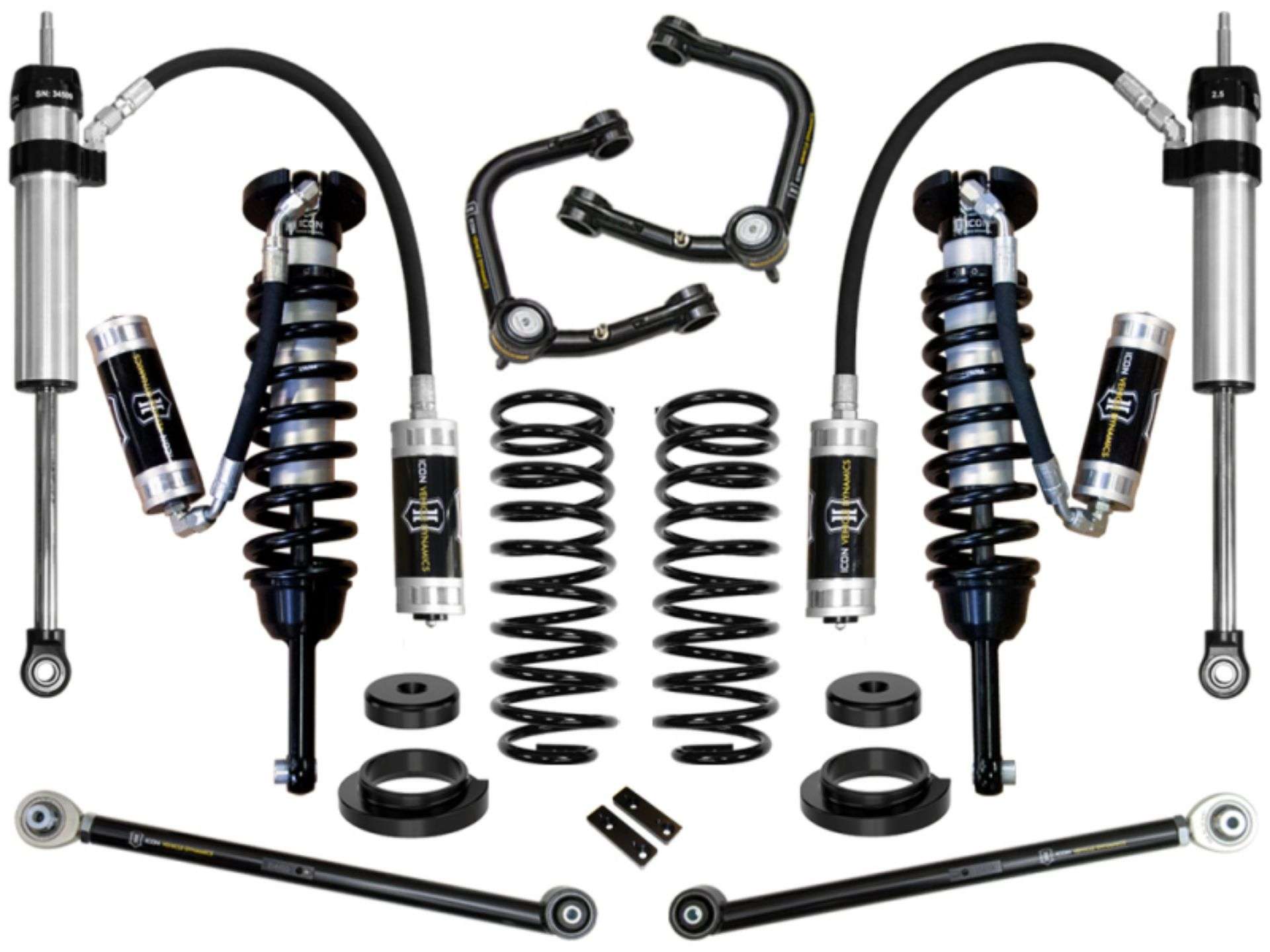 Picture of ICON 03-09 Lexus GX470 0-3-5in Stage 5 Suspension System w-Tubular UCA