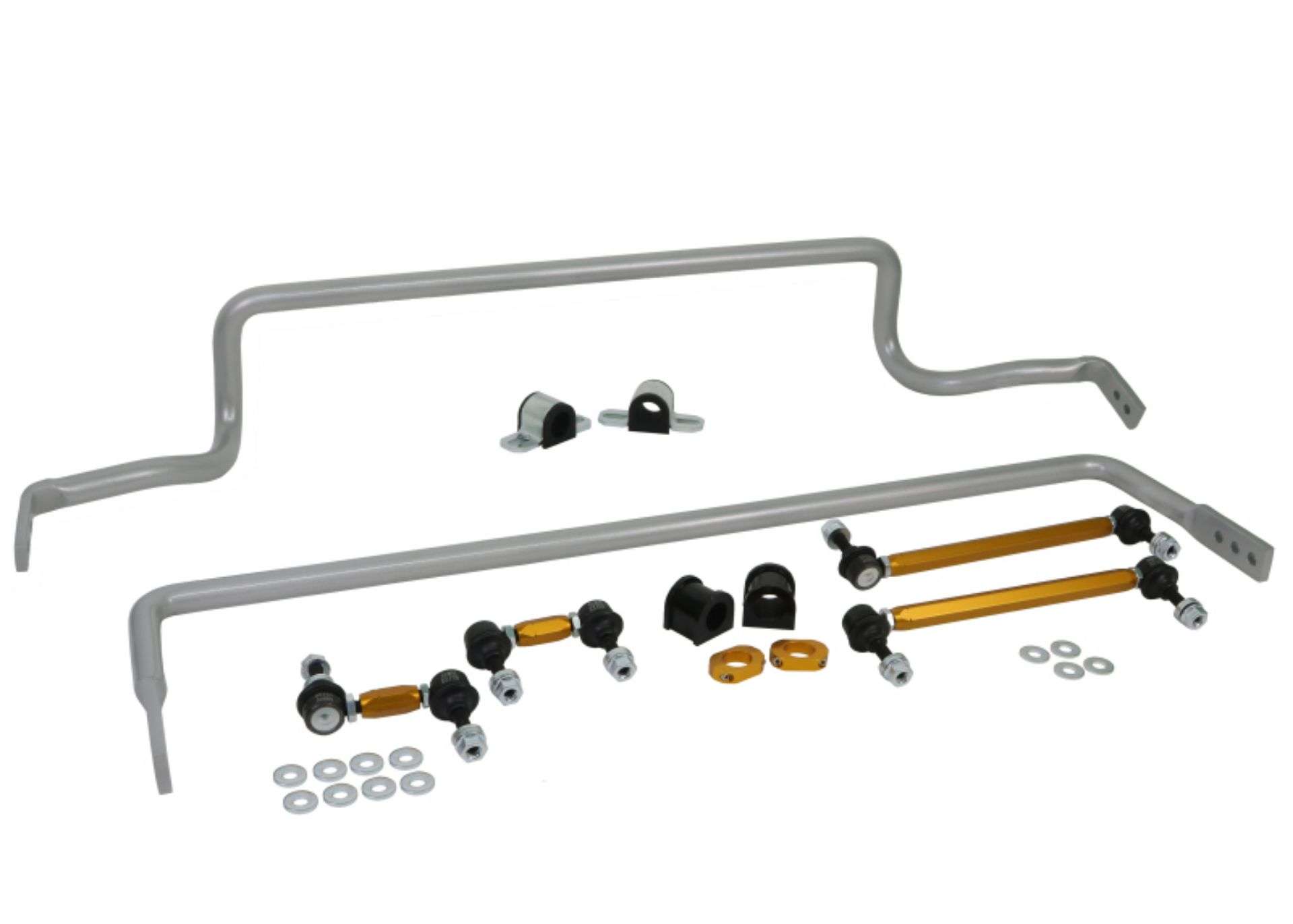 Picture of Whiteline 08-17 Mitsubishi Lancer Front & Rear Sway Bar Kit