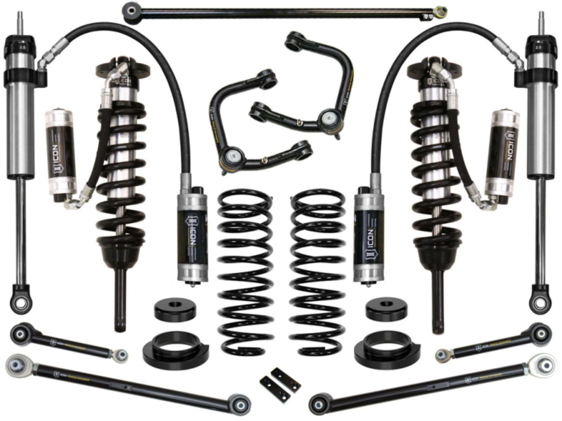 Picture of ICON 03-09 Lexus GX470 0-3-5in Stage 7 Suspension System w-Tubular UCA