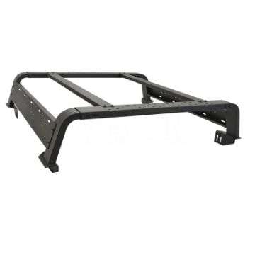 Picture of Westin 05-21 Toyota Tacoma 5ft Bed Overland Cargo Rack - Textured Black
