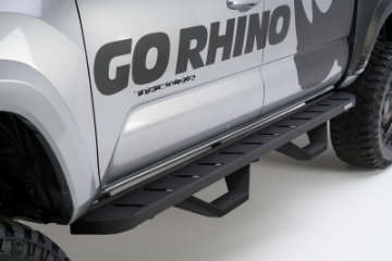 Picture of Go Rhino 14-19 Chevy 1500 LD Classic RB10 Complete Kit w-RB10 + Brkts + 2 RB10 Drop Steps