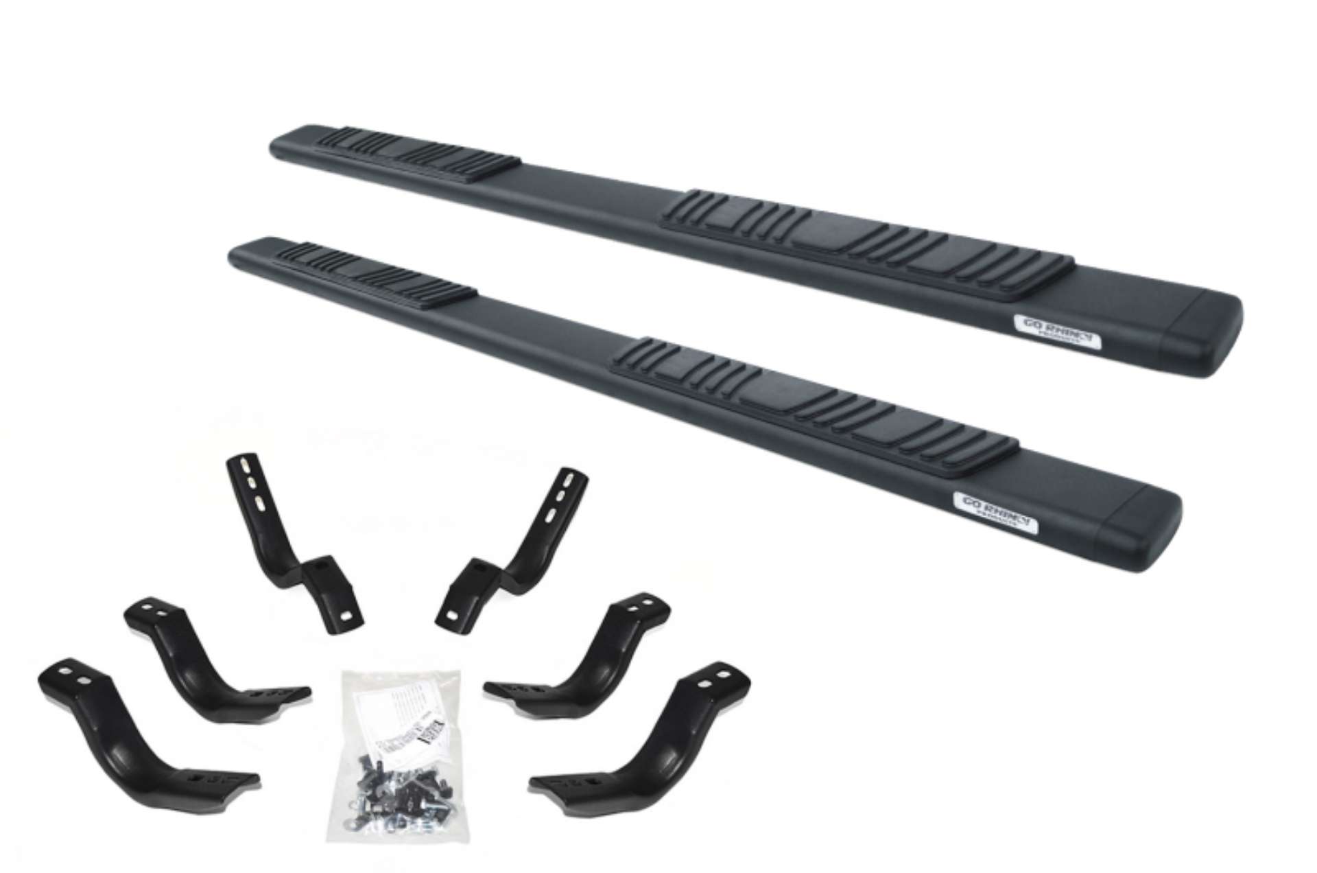 Picture of Go Rhino 20-20 Jeep Gladiator JT 5in OE Xtreme Low Profile Complete Kit w-Sidesteps + Brkts