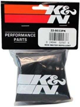 Picture of K&N Precharger Tapered Air Filter Wrap Black 6in Height - 6in Diameter