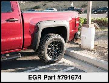 Picture of EGR 14+ Chev Silverado 5ft Bed Bolt-On Look Fender Flares - Set