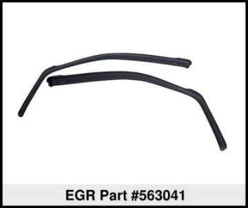 Picture of EGR 93+ Ford Ranger-Edge-4X4 - 94+ Mazda Pickup In-Channel Window Visors - Set of 2