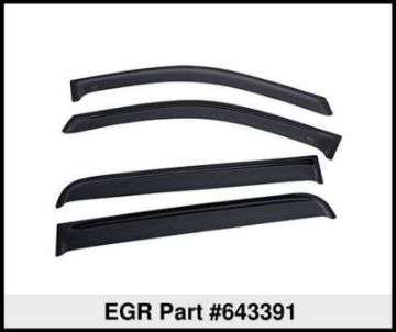 Picture of EGR 09+ Ford F-S Pickup Crew Cab Tape-On Window Visors - Set of 4