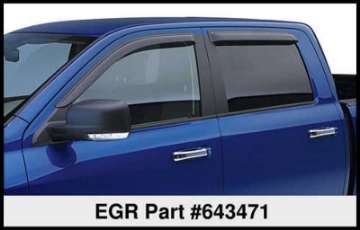 Picture of EGR 15+ Ford F150 Super Cab 15+ Tape-On Window Visors - Set of 4