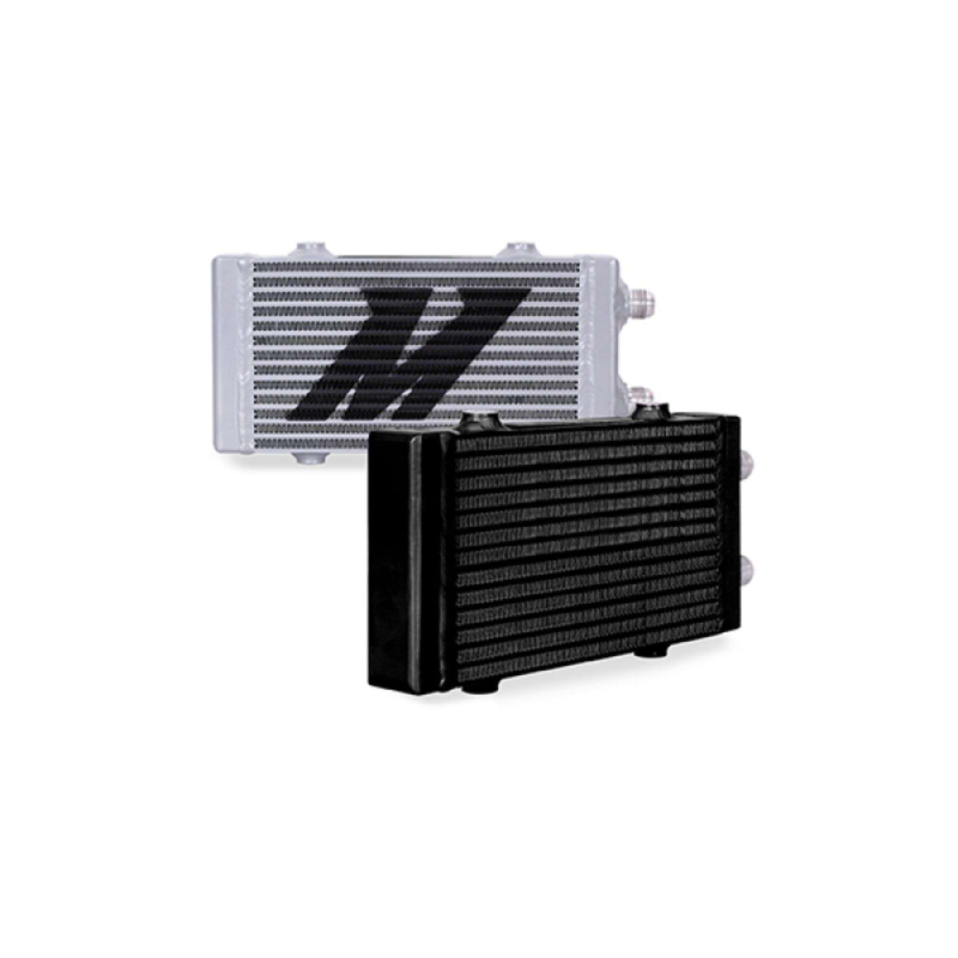 Picture of Mishimoto Universal Small Bar and Plate Dual Pass Black Oil Cooler