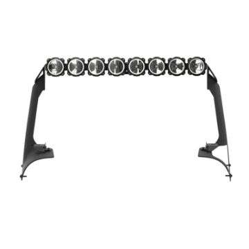 Picture of KC HiLiTES 21+ Jeep Wrangler 4xe Gravity LED Pro6 - 50in Light Bar Kit Light Bar + Overhead Mount