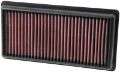 Picture of K&N 12-16 Peugeot 208 L3-1-0L Replacement Air Filter