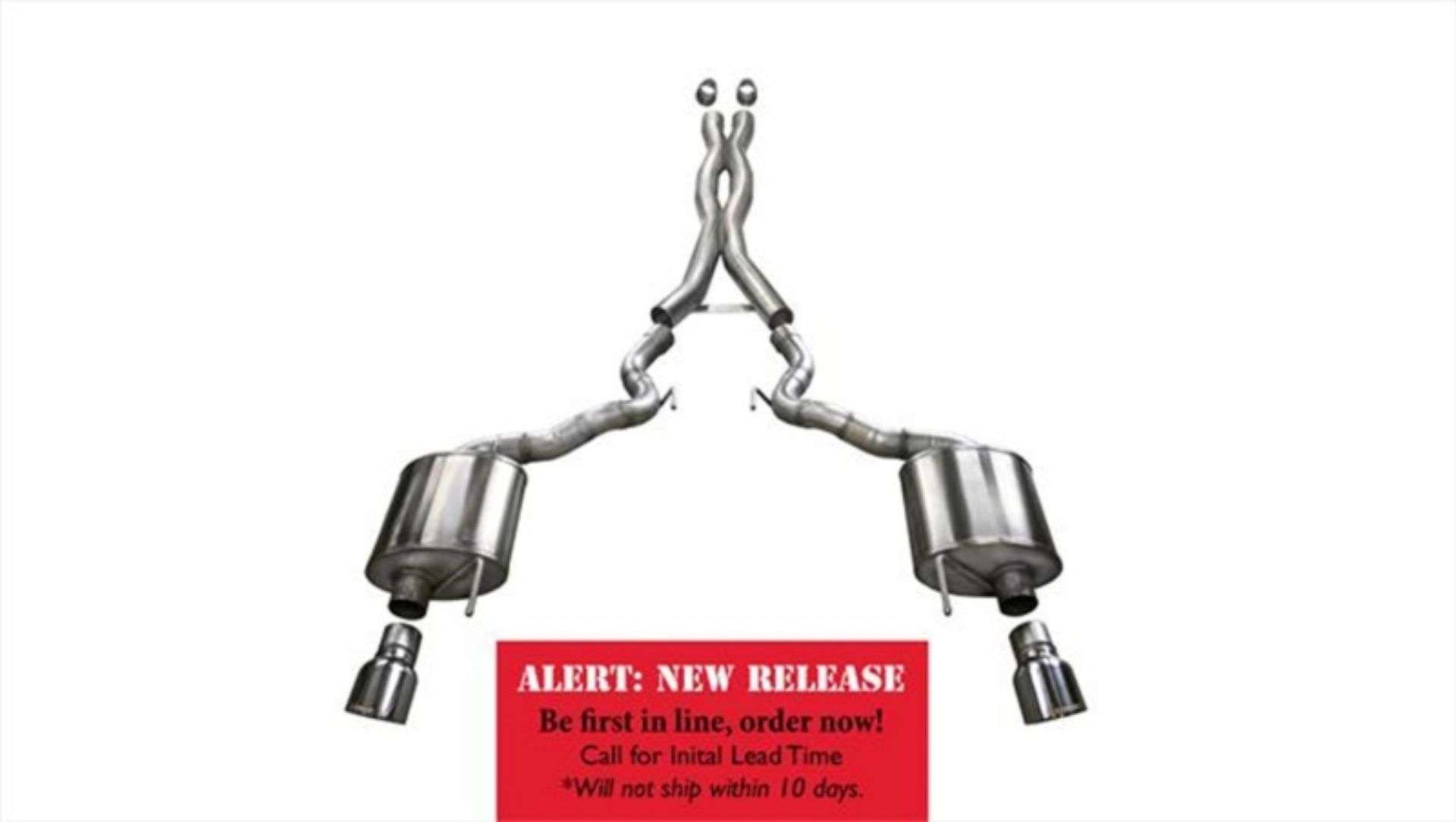 Picture of Corsa 2015-2017 Ford Mustang GT Convertible 5-0L V8 Polished Xtreme Dual Rear Exit Exhaust