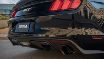 Picture of Corsa 2015-2017 Ford Mustang GT Convertible 5-0L V8 Black Xtreme Dual Rear Exit Exhaust