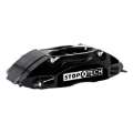 Picture of StopTech 04 Volkswagen Golf 3-2L Front BBK w- Black ST-40 Caliper Slotted 355X32 2pc Rotor