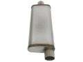 Picture of aFe MACHForce XP SS Muffler 3in Center Inlet - 3in Offset Outlet 22in L x 9in W x4in H Body