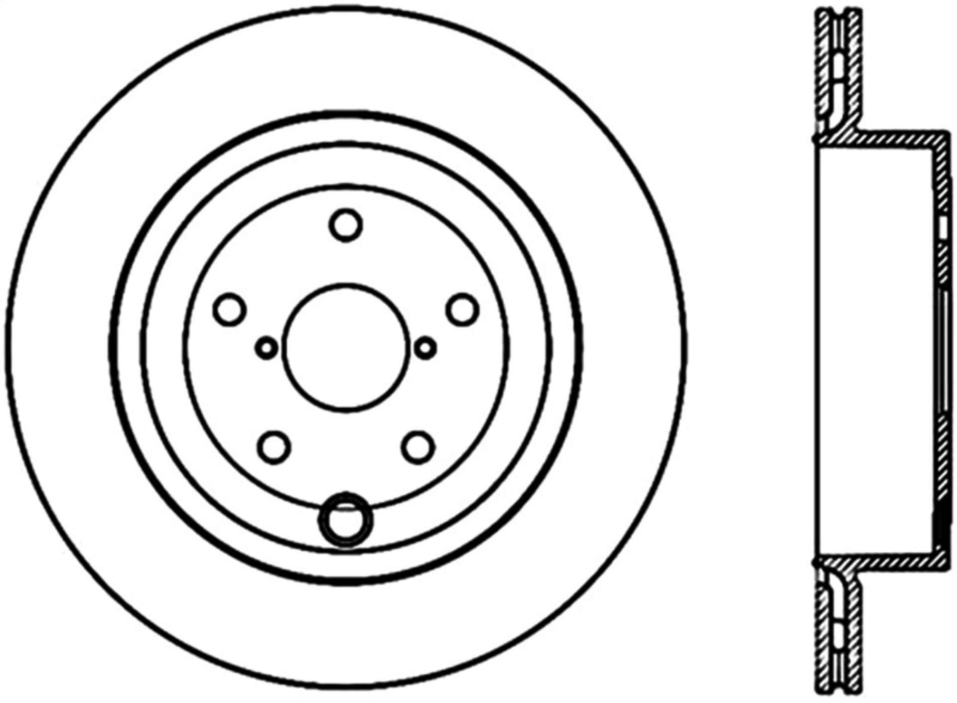 Picture of StopTech 08-16 Subaru Impreza WRX STI Left Rear Slotted Cyro Brake Rotor