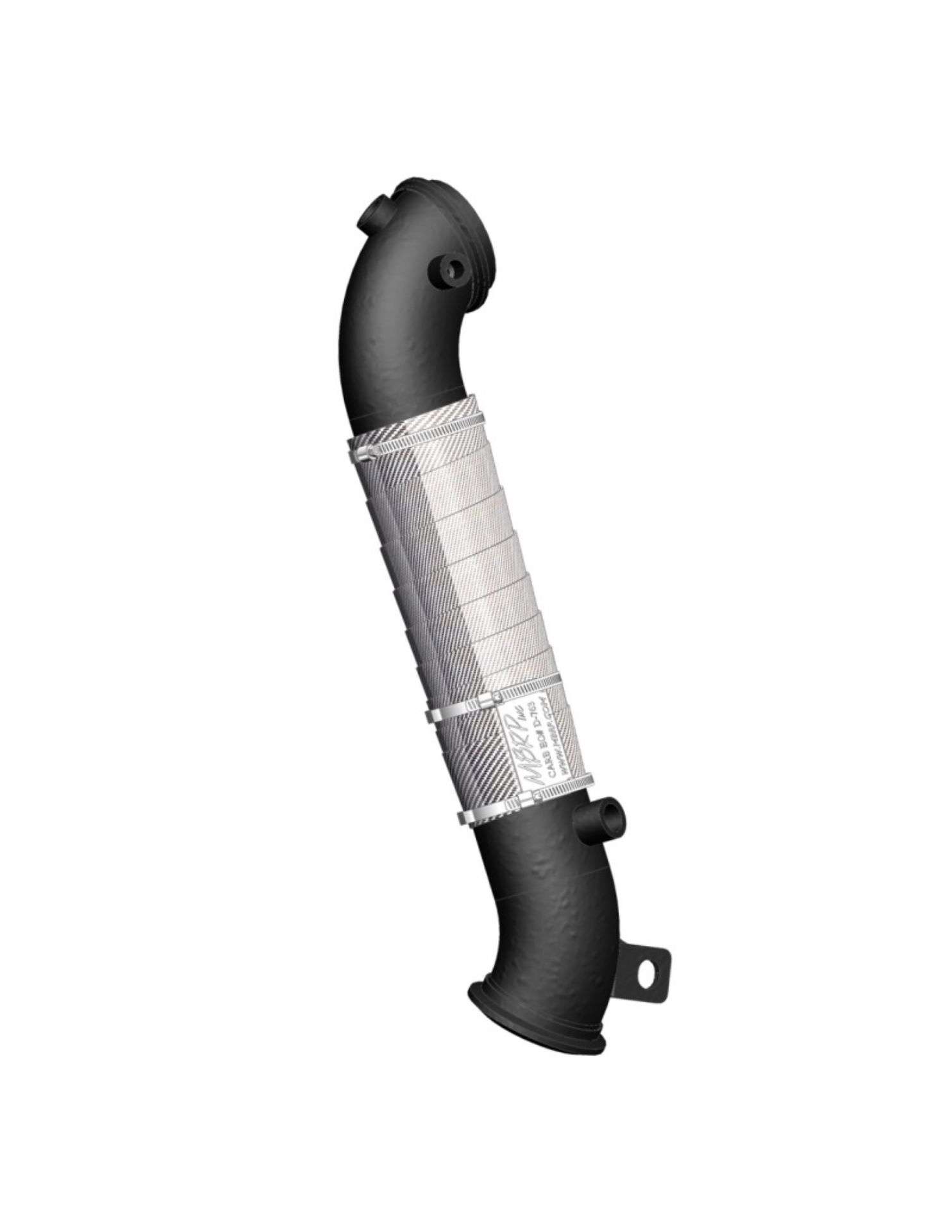 Picture of MBRP 11-15 Chev-GMC 6-6L Duramax 3in Black Turbo Down Pipe