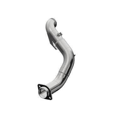 Picture of MBRP 2015 Ford 6-7L Powerstroke Non Cab & Chassis Only 4in Turbo Down-Pipe T409 Aluminized