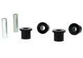 Picture of Whiteline Plus 97-05 Nissan Frontier D22 2WD Rear Spring Eye and Shackle Bushing