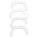 Picture of EGR 15+ Ford F150 Bolt-On Look Color Match Fender Flares - Set - Oxford White