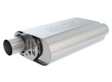 Picture of Borla CrateMuffler SBC Hot 350-383 2-5in Offset-Center 14in x 4-35in x 9in S-Type Muffler