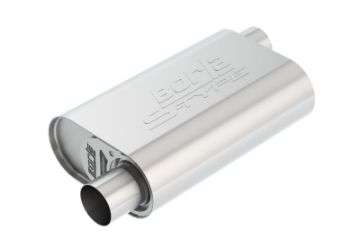 Picture of Borla CrateMuffler SBC Hot 350-383 2-5in Offset-Center 14in x 4-35in x 9in S-Type Muffler