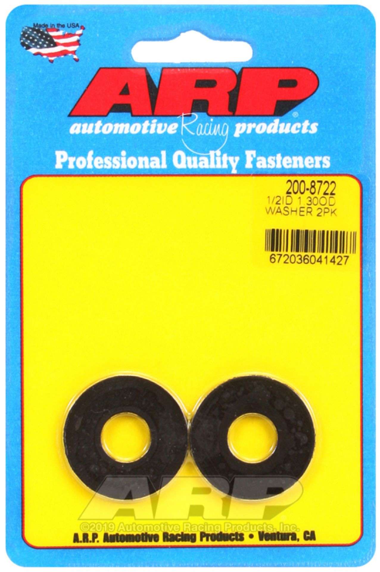 Picture of ARP 1-2 ID 1-30 OD Black Oxide Washer Kit 2 Pieces