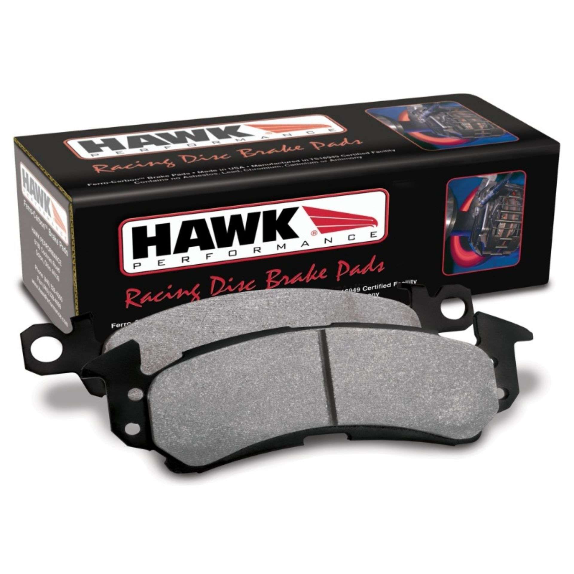 Picture of Hawk Wilwood 7912 Black Brake Pads