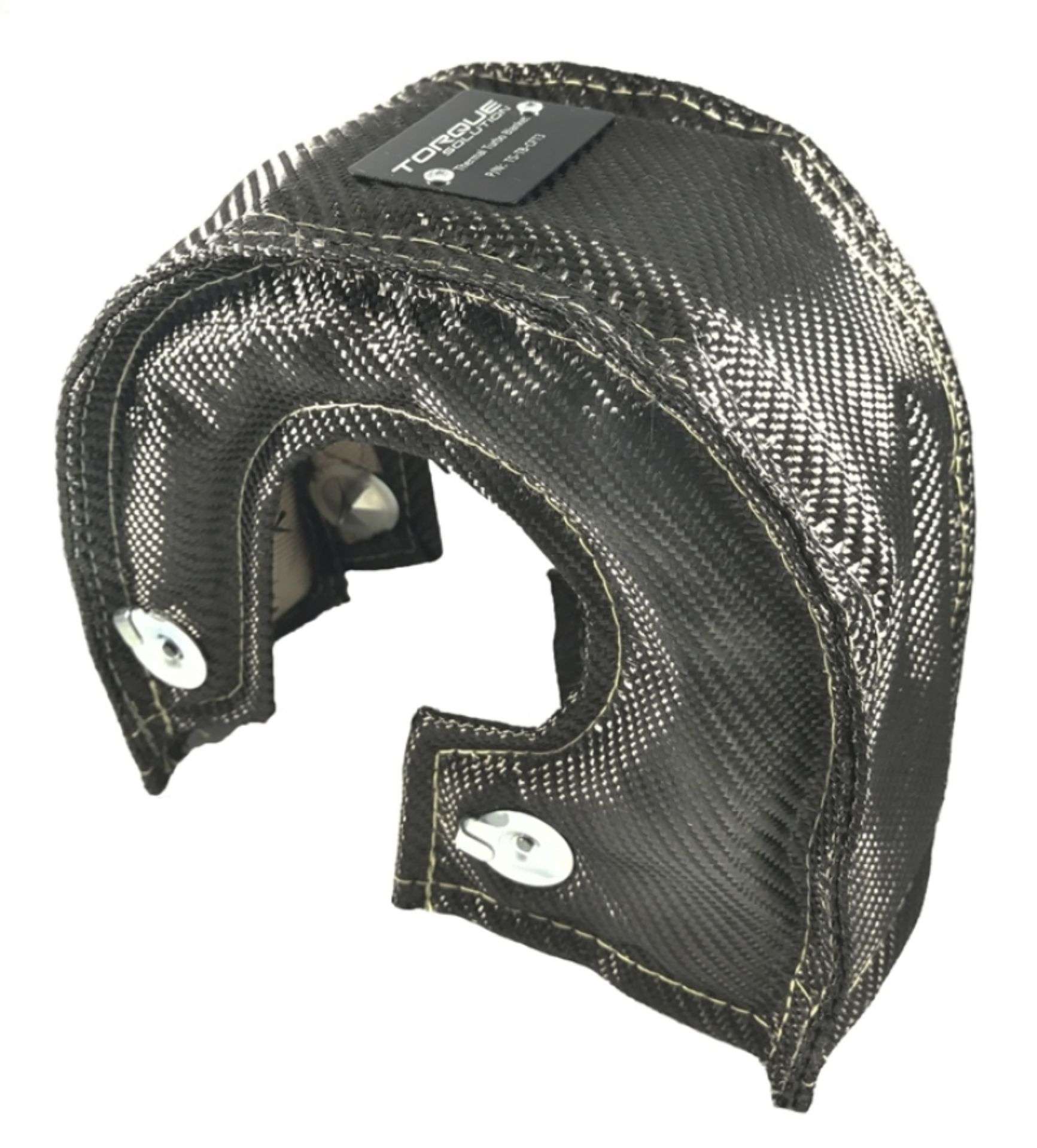 Picture of Torque Solution Thermal Turbo Blanket Carbon Fiber Fits T4-GT35-GT35-GT40-GT45-GT-47-GT55