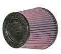 Picture of K&N Cone Filter 5in ID 6-5in base 4-5in top 5-625in height carbon fiber look