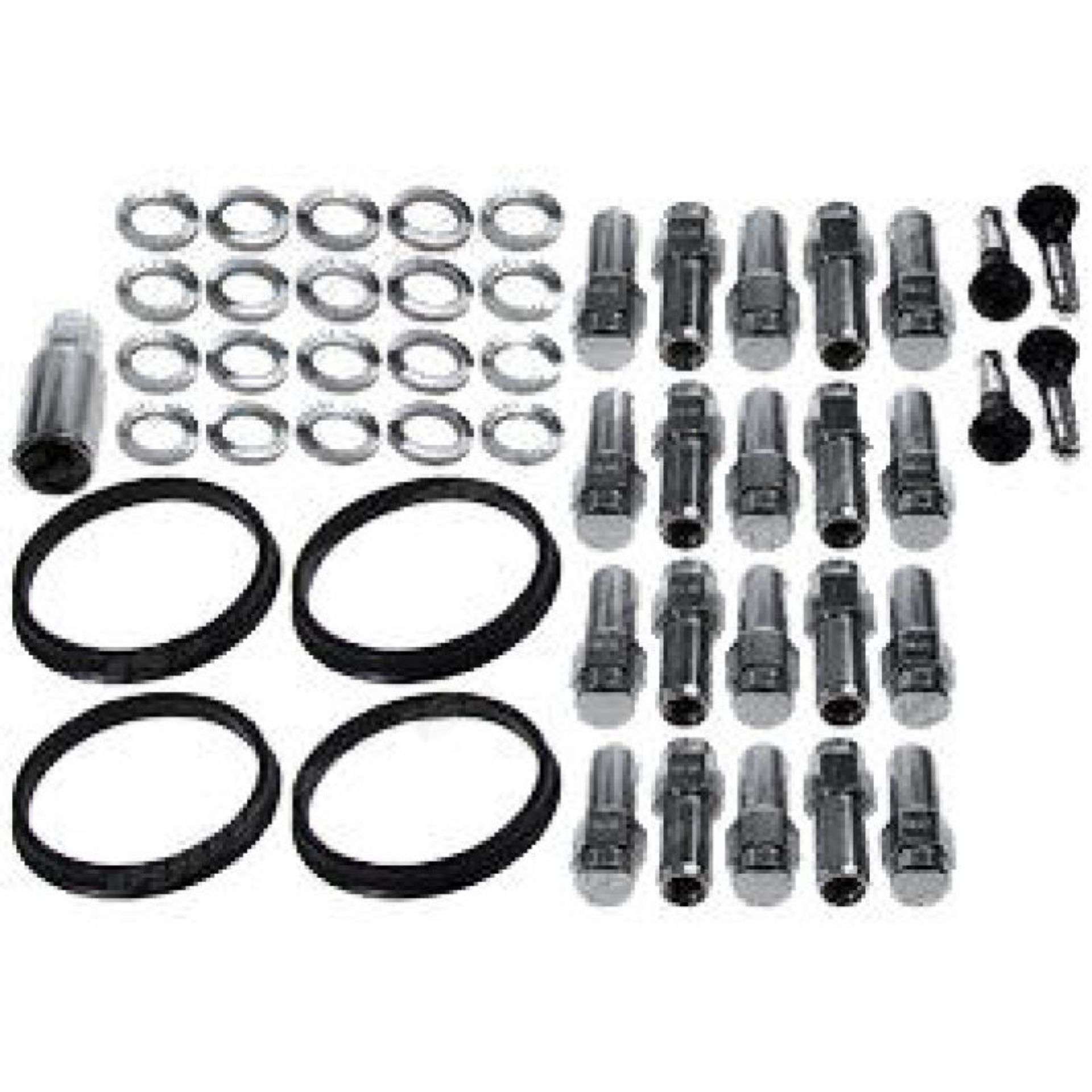 Picture of Race Star 1-2in Ford Closed End Deluxe Lug Kit Off Set Washers - 20 PK