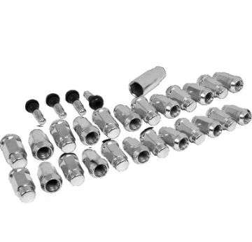 Picture of Race Star 14mmx2-00 Closed End Acorn Deluxe Lug Kit 3-4 Hex - 24 PK