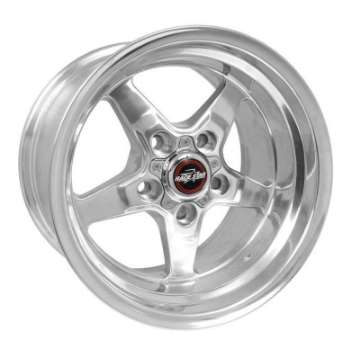 Picture of Race Star 92 Drag Star 15x10-00 5x4-50bc 5-50bs Direct Drill Polished Wheel