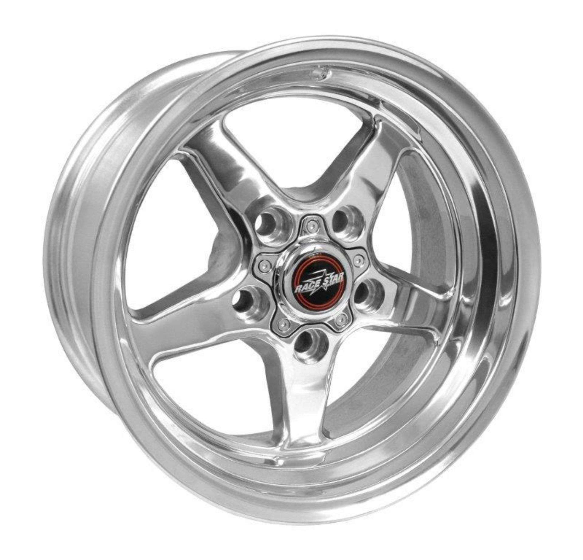 Picture of Race Star 92 Drag Star 15x8-00 5x4-50bc 4-50bs Direct Drill Polished Wheel