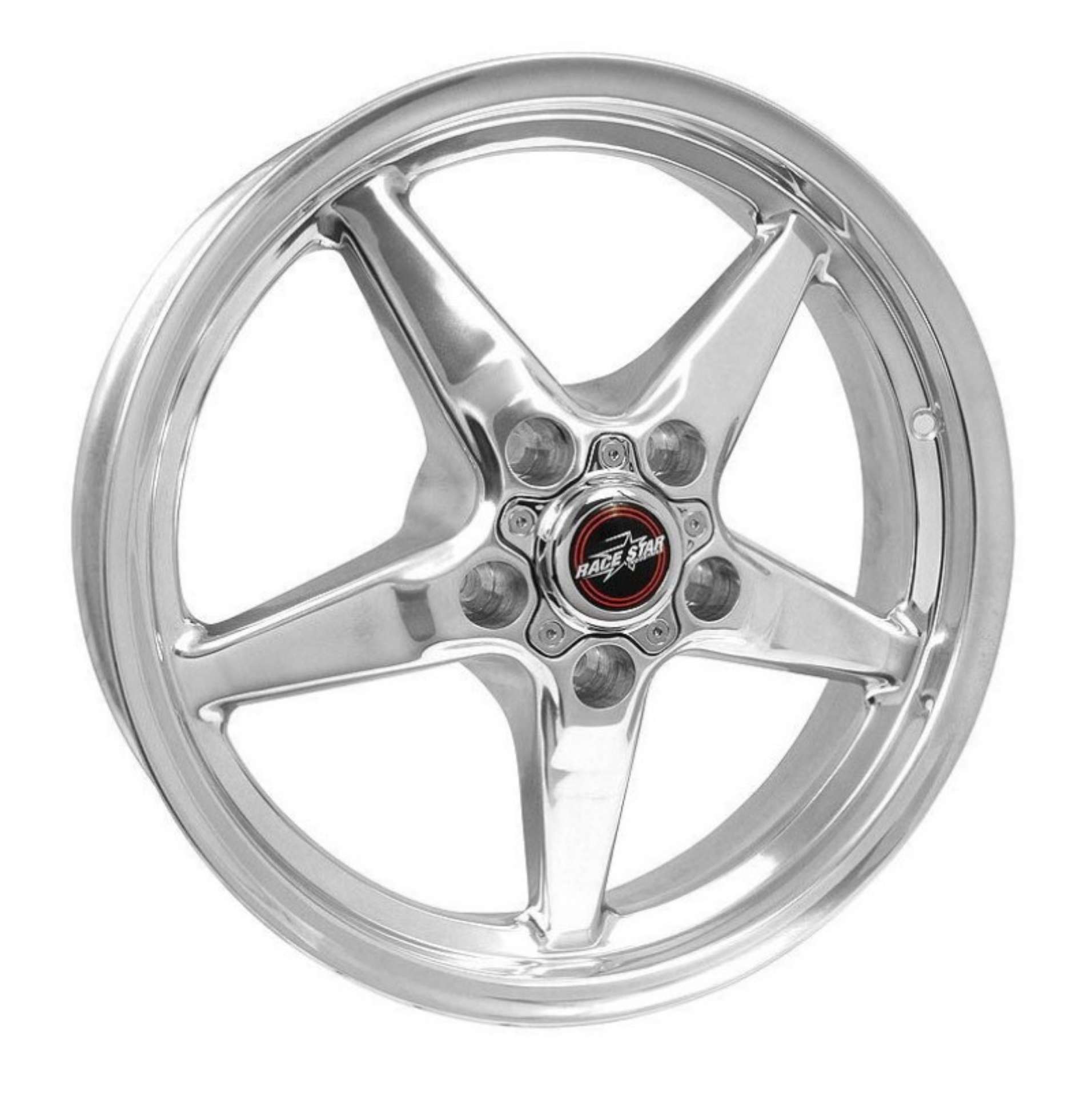 Picture of Race Star 92 Drag Star 17x4-50 5x4-75bc 2-25bs Direct Drill Polished Wheel