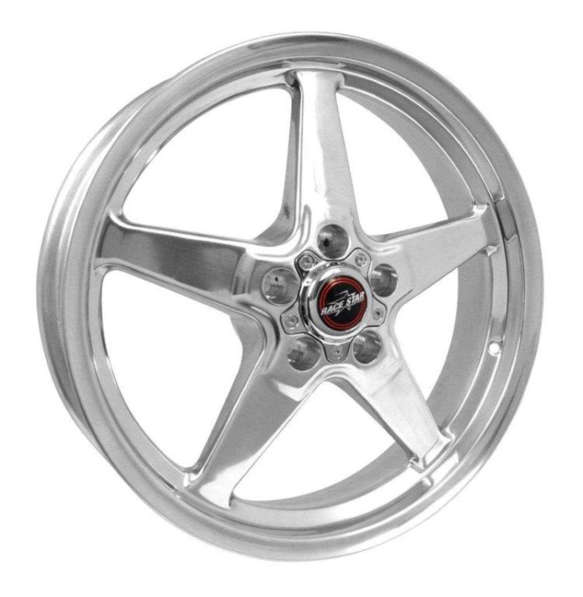 Picture of Race Star 92 Drag Star 18x5-00 5x4-75bc 2-00bs Direct Drill Polished Wheel