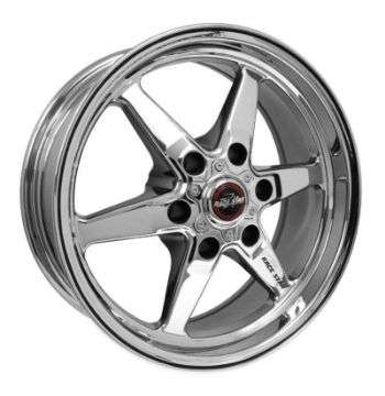 Picture of Race Star 93 Truck Star 17x7-00 6x5-00bc 4-00bs Direct Drill Chrome Wheel