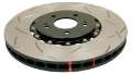 Picture of DBA 12-16 Ford Focus ST T3 5000 Series Uni-Directional Slotted Rotor Black Hat - Front