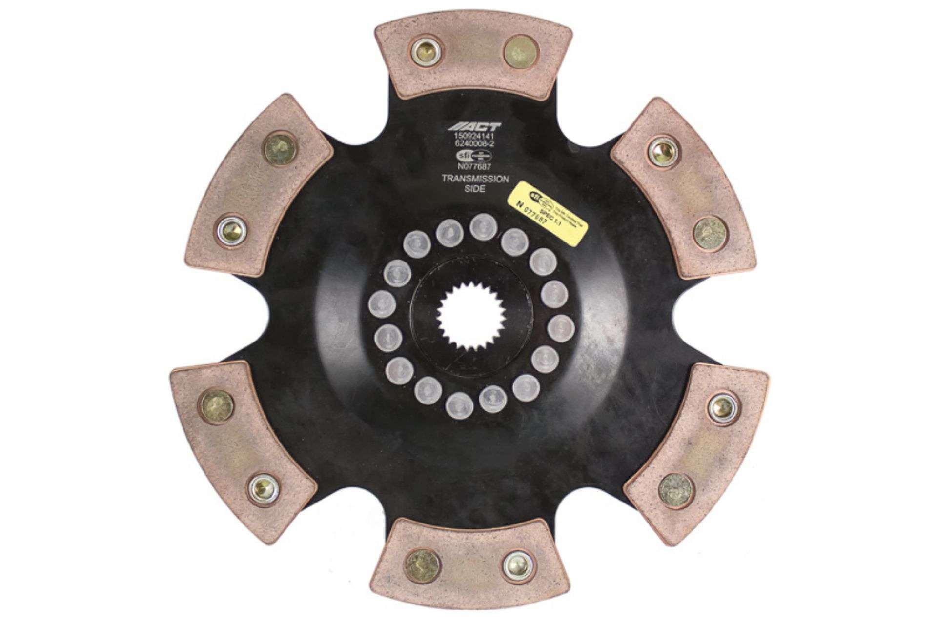 Picture of ACT 2015 Ford Focus 6 Pad Rigid Race Disc