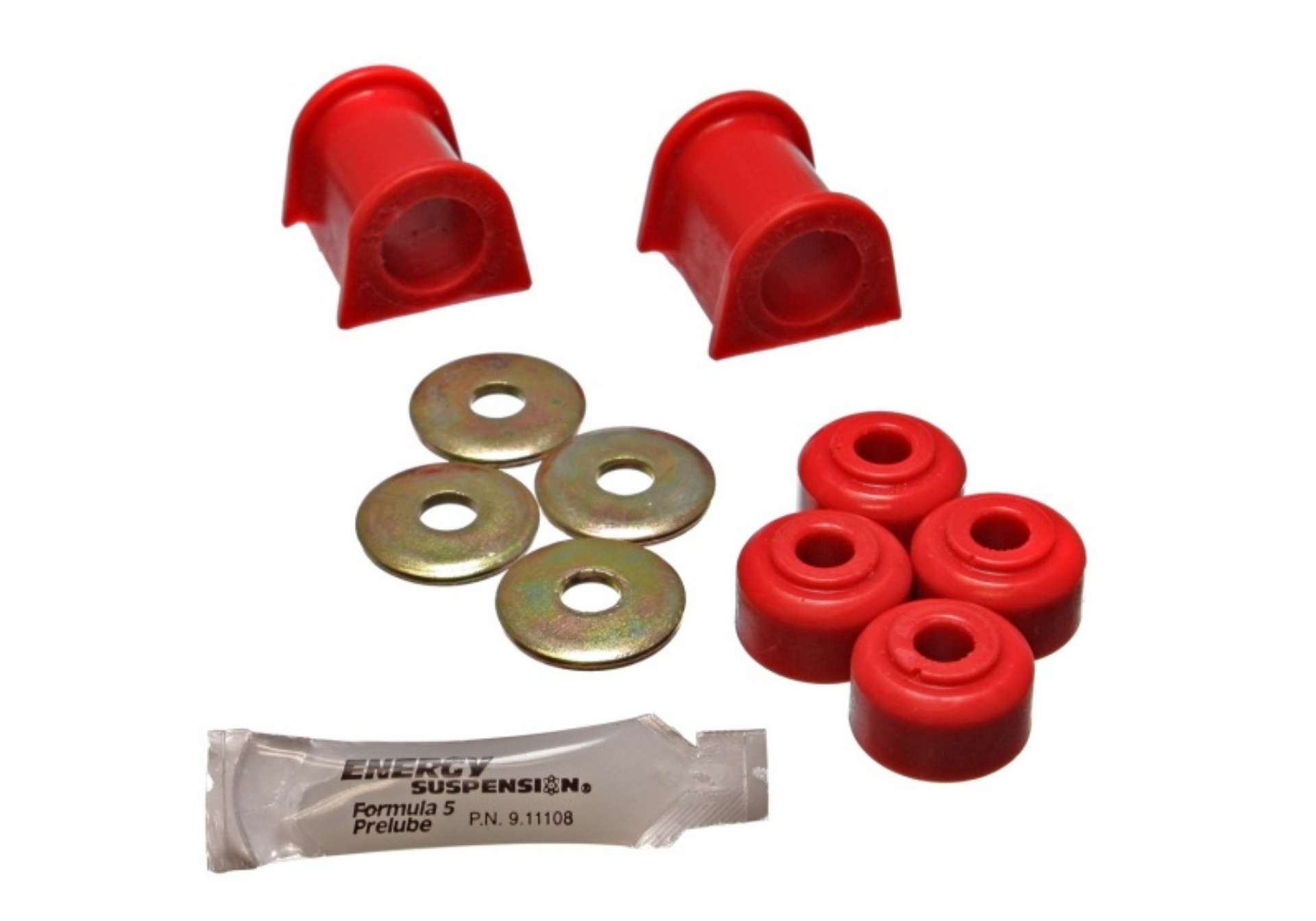 Picture of Energy Suspension 90-94 Mitsubishi Eclipse FWD Red 19mm Front Sway Bar Bushings Sway bar end link b