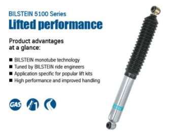 Picture of Bilstein 5100 Series 2015-2016 Ford F-150 XL-XLT V6 3-5L Rear 46mm Monotube Shock Absorber