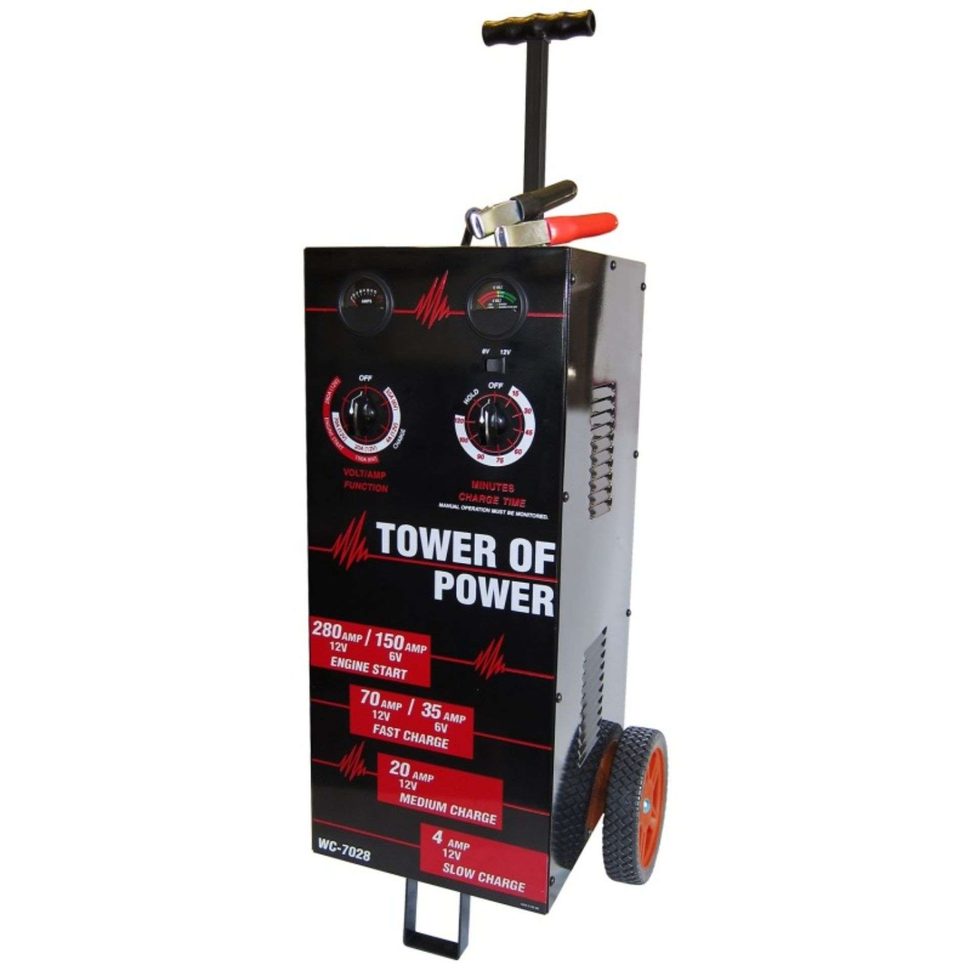 Picture of Autometer Wheel Charger Tower of Power Man 70-30-4-280 AMP