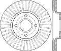 Picture of Stoptech 14-16 Ford Fiesta Front Cryo Rotor