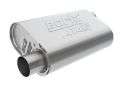 Picture of Borla CrateMuffler SBC 283 - 327 - 350 2-5 inch Offset-Center 14in x 4-35in x 9in Oval Muffler