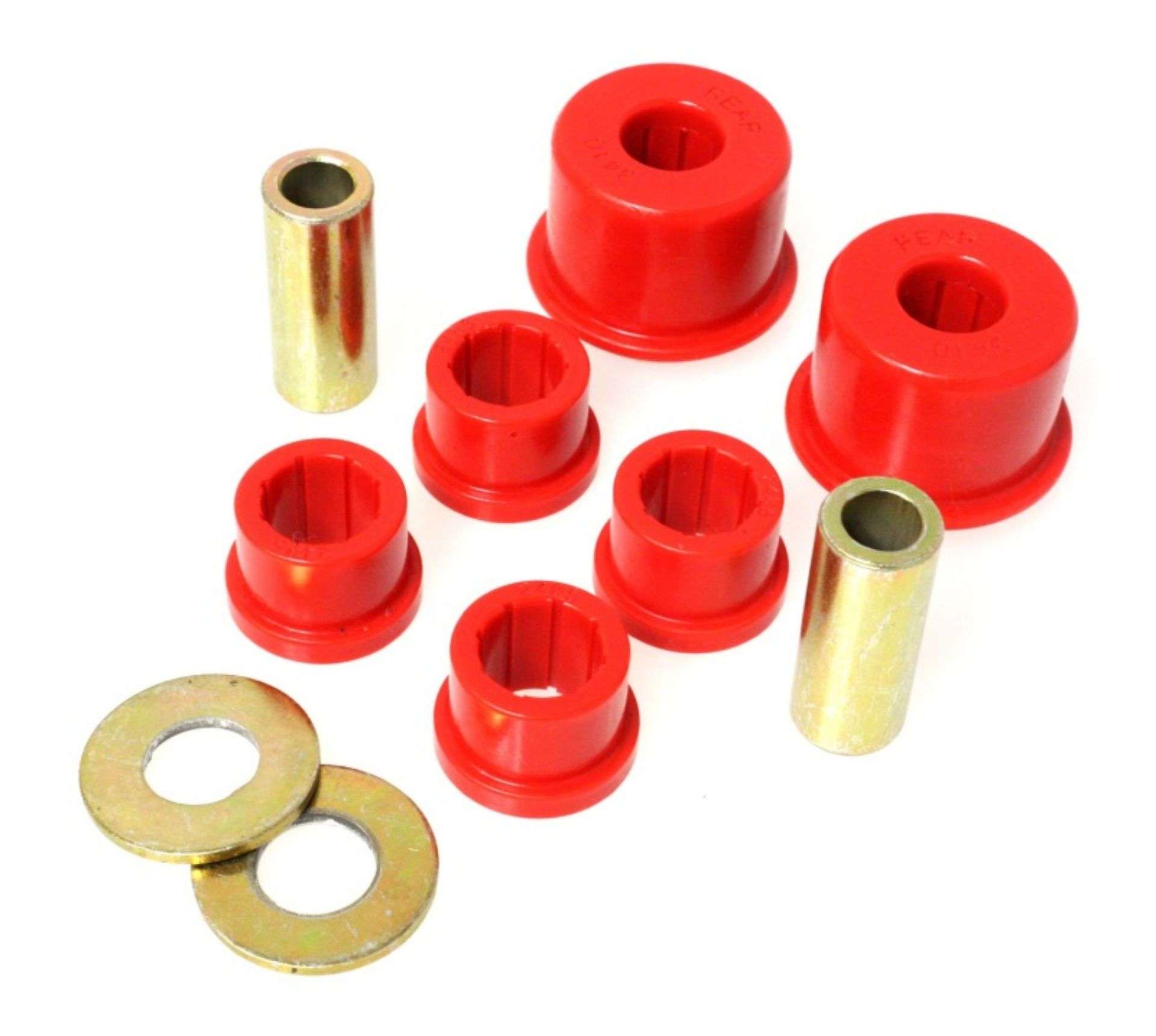 Picture of Energy Suspension 00-03 Nissan Sentra-200SX Red Front Control Arm Bushing Set